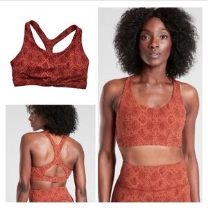 Athleta A-C Ultimate Snake Bra MEDIUM